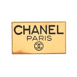 Chanel by Karl Lagerfeld gilt brooch, 1980s